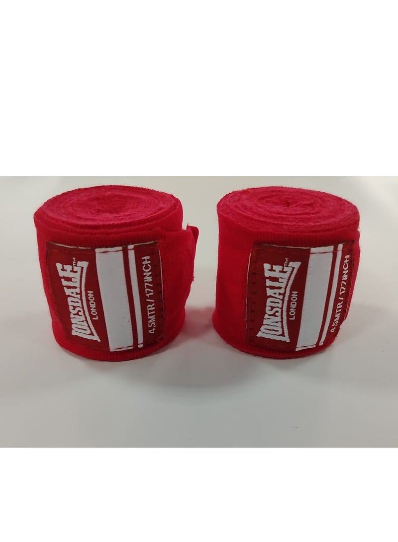 Lonsdale Pro Hand Handwrap 160008/2000 Red 450Cm