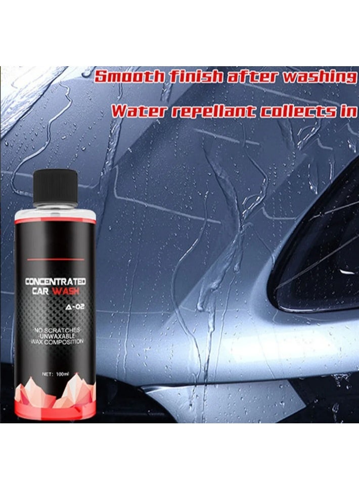 Highly Concentrated Car wash Liquid Car Beauty Decontamination Polishing High Foaming Cleaner 100ml - Image 4