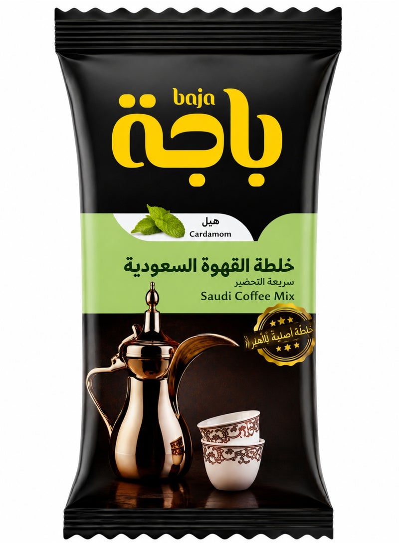 باجا قهوة باجا عربية بالهيل، 30 جم × عبوة 1 | قهوة عربية فاخرة تقليدية | غنية بالنكهة وعطرية بالهيل - Image 1