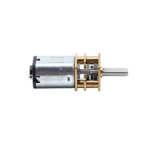 Augiimor 2PCS DC 6V 200RPM Speed Reduction Motor N20 3mm Shaft Mini Metal Gearwheel Gear Motor with Full Metal Gearbox Micro Motor - Image 2