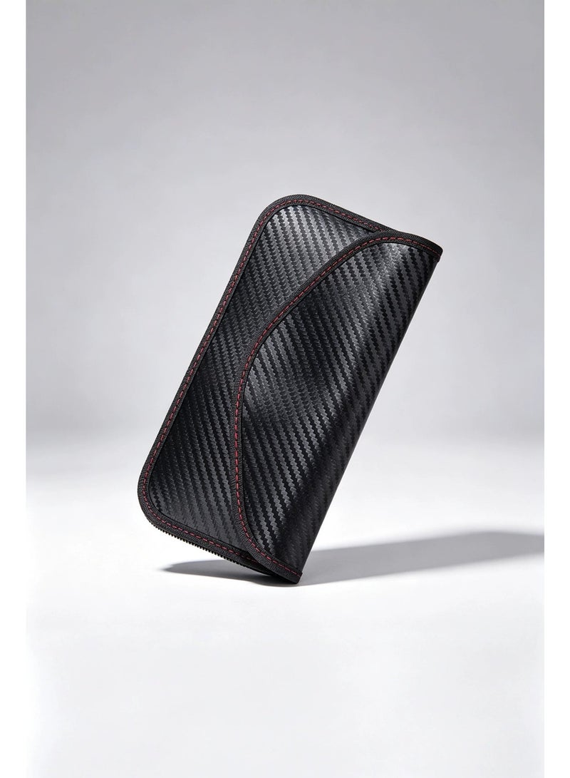 Portable Mobile Signal Blocking Pouch Faraday Bag for Daily Privacy Car Key & Card Security - Image 1