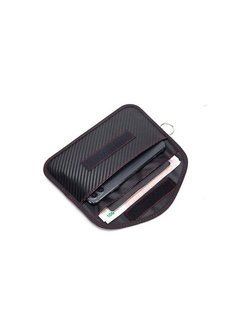 Portable Mobile Signal Blocking Pouch Faraday Bag for Daily Privacy Car Key & Card Security - Image 3