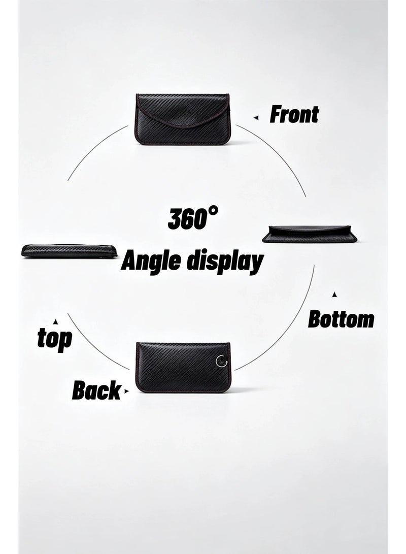 Portable Mobile Signal Blocking Pouch Faraday Bag for Daily Privacy Car Key & Card Security - Image 5
