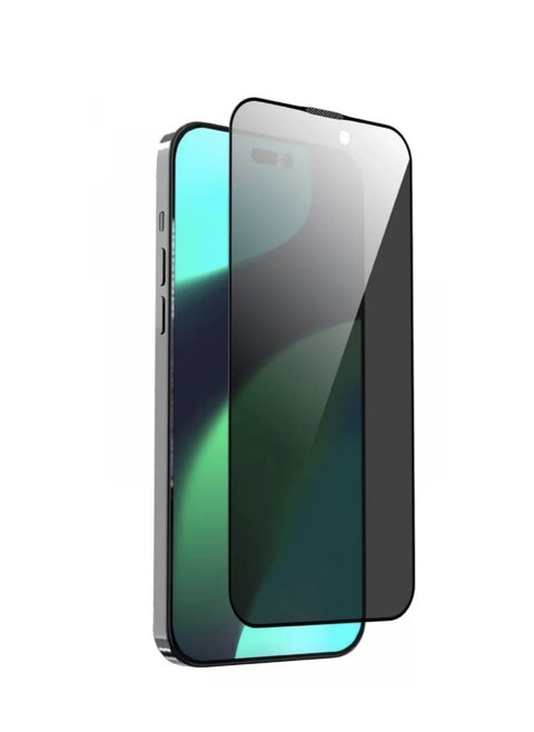 Nano Glass Privacy Screen Protector, Anti-Fingerprint, Tweezers, iPhone 14 Pro Max Case, Hard