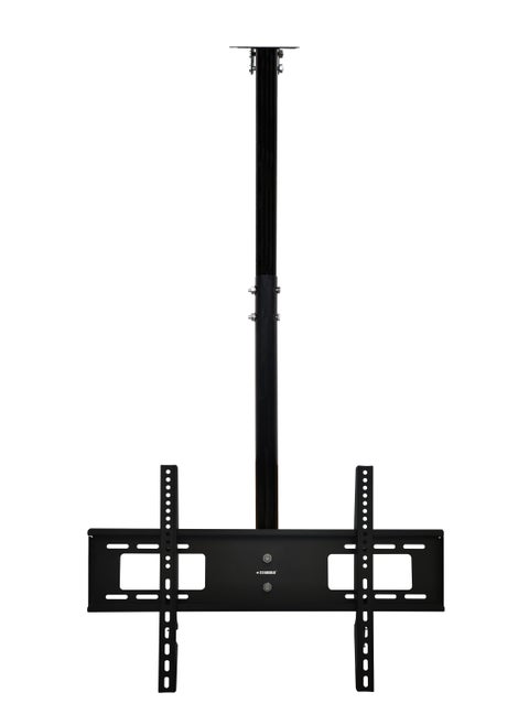 TV Ceiling Mount Bracket Swiveling Tilting for 32-75Inch LED, LCD and flats panels, Black