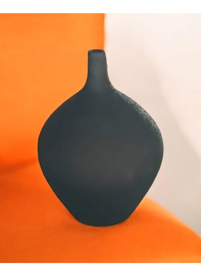 Generic - 20 cm decorative ceramic vase for office and home - Image 1