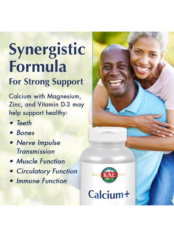 KAL Calcium Plus Tablets, 1000 mg, 200 Count - Image 3