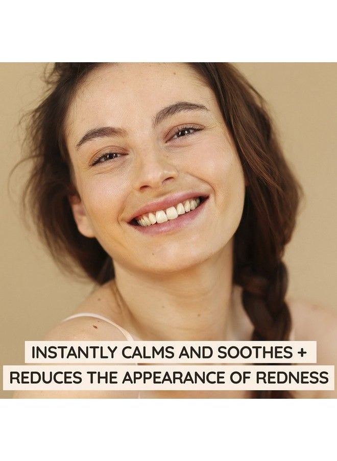 Aveeno - Calm + Restore Redness Relief Moisturizing Cream Daily Facial Cream For Sensitive Skin Instantly Calms & Soothes The Appearance Of Redness Fragrancefree & Hypoallergenic 1.7 Oz - Image 1