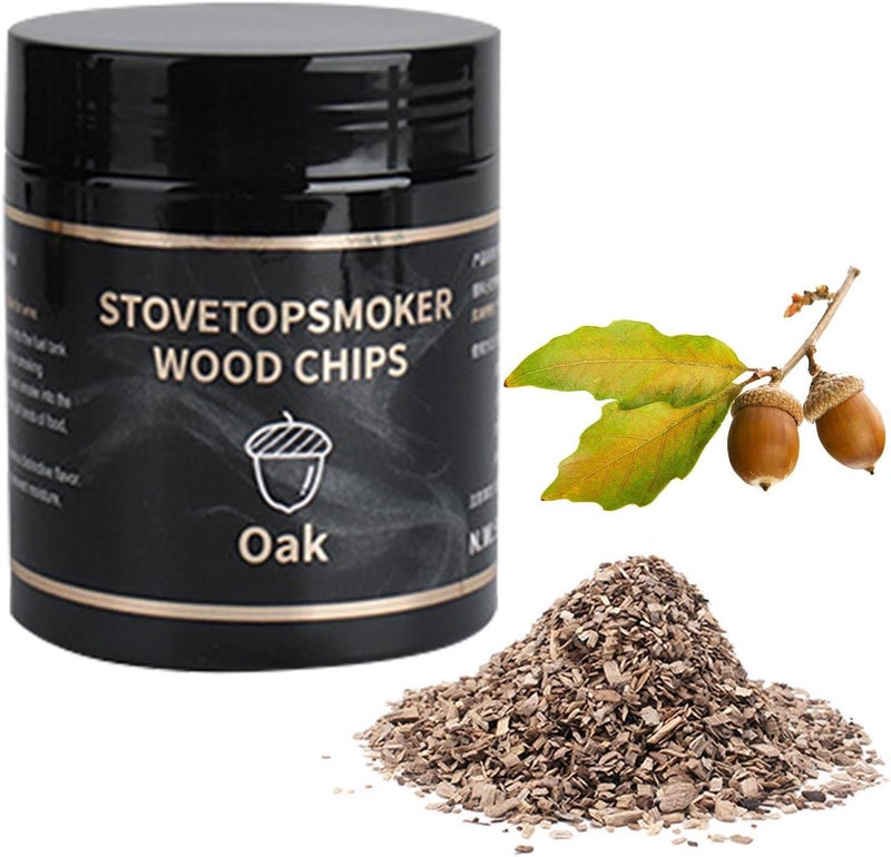 klarako Cocktail Smoker with Wood Chips Smoked Old Fashioned Cold Smoker for Cocktail, Whiskey, Wine, Bourbon , Cheese, Meat, Cocktail Smoking Kit Natural Wood Shavings (Oak Wood Shavings) - Image 1