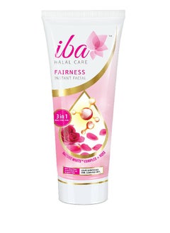 Fairness Instant Facial (3In1 Mask Scrub Facial Wash) 100G L Removes Tan L Brightens Skin L Gives Instant Glow - pzsku/ZCFE6CD1F76FFD1E0E3DCZ/45/_/1654198365/2560a134-6cec-4e7d-bb2a-5ae5ac7ed159