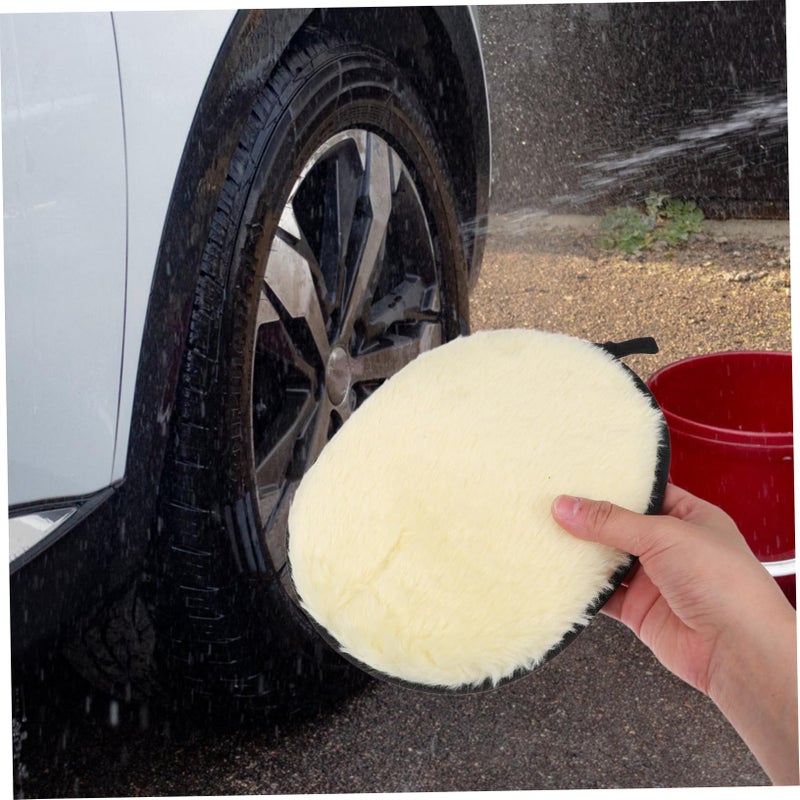 Chenille Car Wash Glove Reusable Scratch Free Vehicle Detailing Mitt For Home Cleaning - Image 4