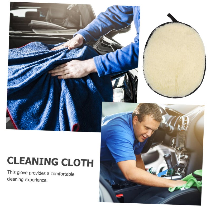 Chenille Car Wash Glove Reusable Scratch Free Vehicle Detailing Mitt For Home Cleaning - Image 5