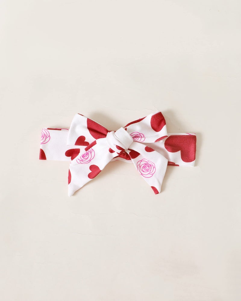 SODLON Toddler Little Girl Clothes 4T Valentines Day Outfit 3T Girls Clothing Long Sleeve Ruffle Shirt Love Heart Print Pants Cute Headband Winter Fall Clothing Sets Red - Image 4