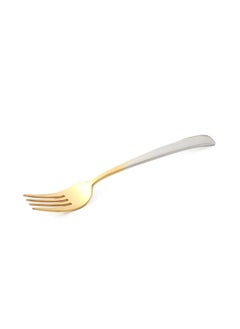 Life Smile 12pcs Cutlery Set, 18/10 Stainless Steel, Flatware Set, 12pcs Dinner Fork, Gold Gradient, for Home Kitchen, Mirror Polished - Dishwasher Safe  - Image 3