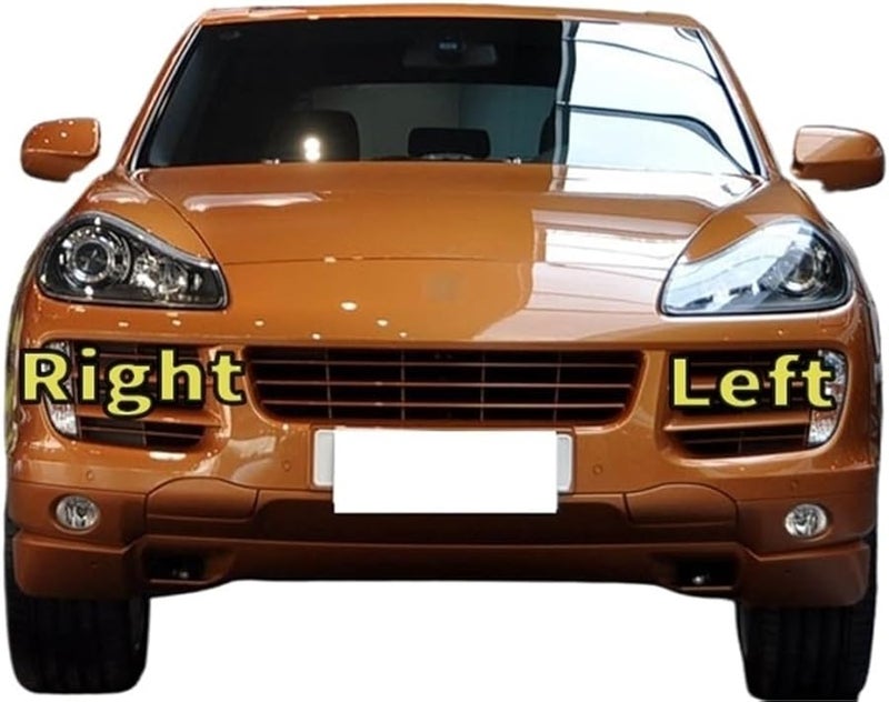 غطاء عدسة المصباح الأمامي الأيسر من البلاستيك الشفاف متوافق مع بورش كايين 2007 2008 2009 2010 - Image 3