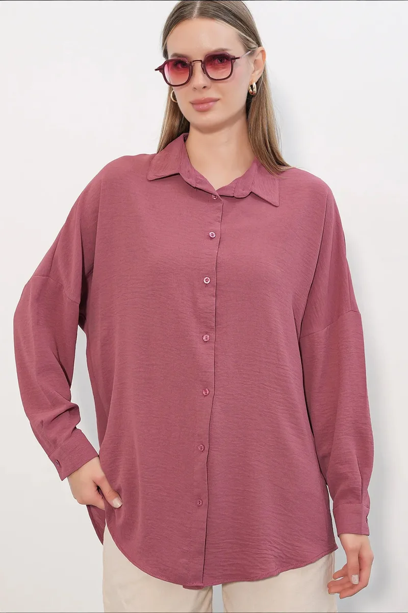 بيغ دارت BDART Women's Oversized Long Shirt