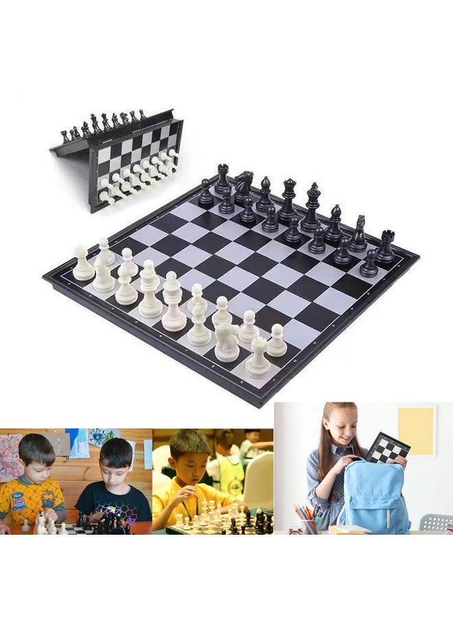 ONESWI Chess Set Magnetic Travel Folding Board Games Portable Gifts for Kids and Adult, Magnetic Travel Chess Set, Folding Chess Board, Educational Board Game Set - Image 4