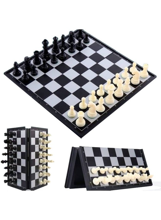 ONESWI Chess Set Magnetic Travel Folding Board Games Portable Gifts for Kids and Adult, Magnetic Travel Chess Set, Folding Chess Board, Educational Board Game Set - Image 5