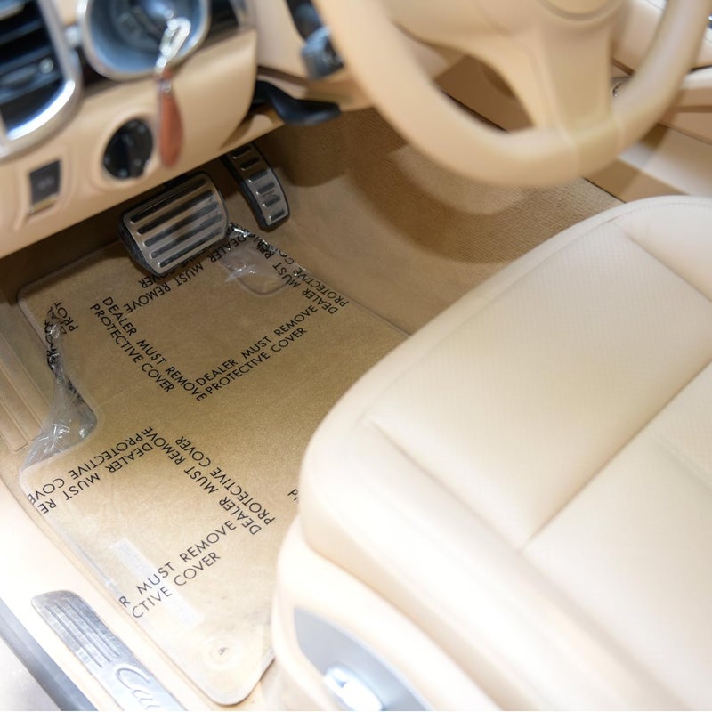 CARCAREZ Auto Adhesive Floor Mat, 4 mil Car Carpet Protector Film | 100 Mats Per Roll | 24" Wide, 200' Long - Image 3