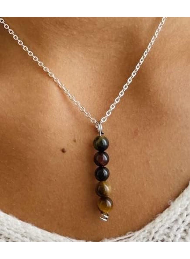 Handmade Onyx Gemstone Necklace - Image 2