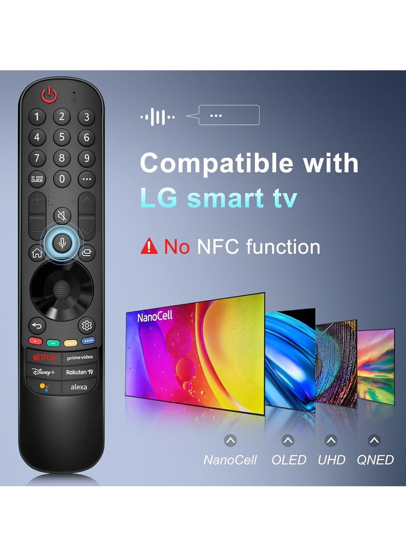 SNW - Replacement for LG-Magic-Remote-Control,Universal for LG Smart TV,MR21GA MR22GA MR23GA AKB76039901,with Pointer and Voice Function - Image 1
