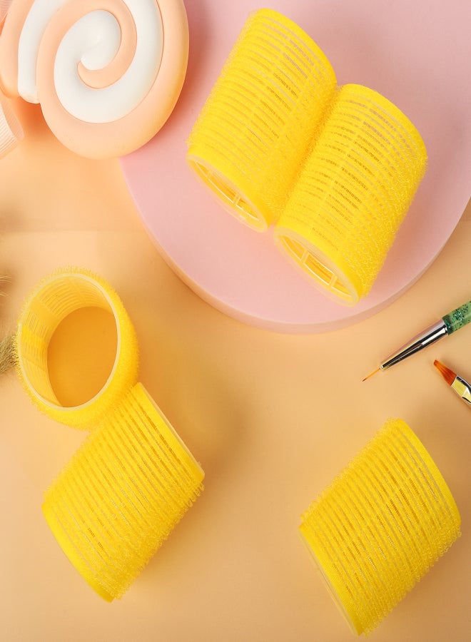 آيسيلي بكرات شعر ذاتية الإمساك لصالونات تصفيف الشعر وأدوات تجعيد الشعر DIY - عبوة من 10 قطع - Image 1