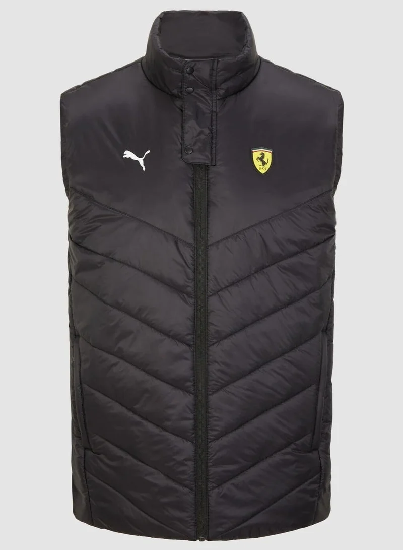 Scuderia Ferrari  Scuderia Ferrari Padded Gilet for Men | Best Price UAE