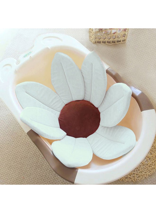 Bumble & Bird Infant Bath Flower Anti Slip Baby Essentials Fits Sinks White - Image 2