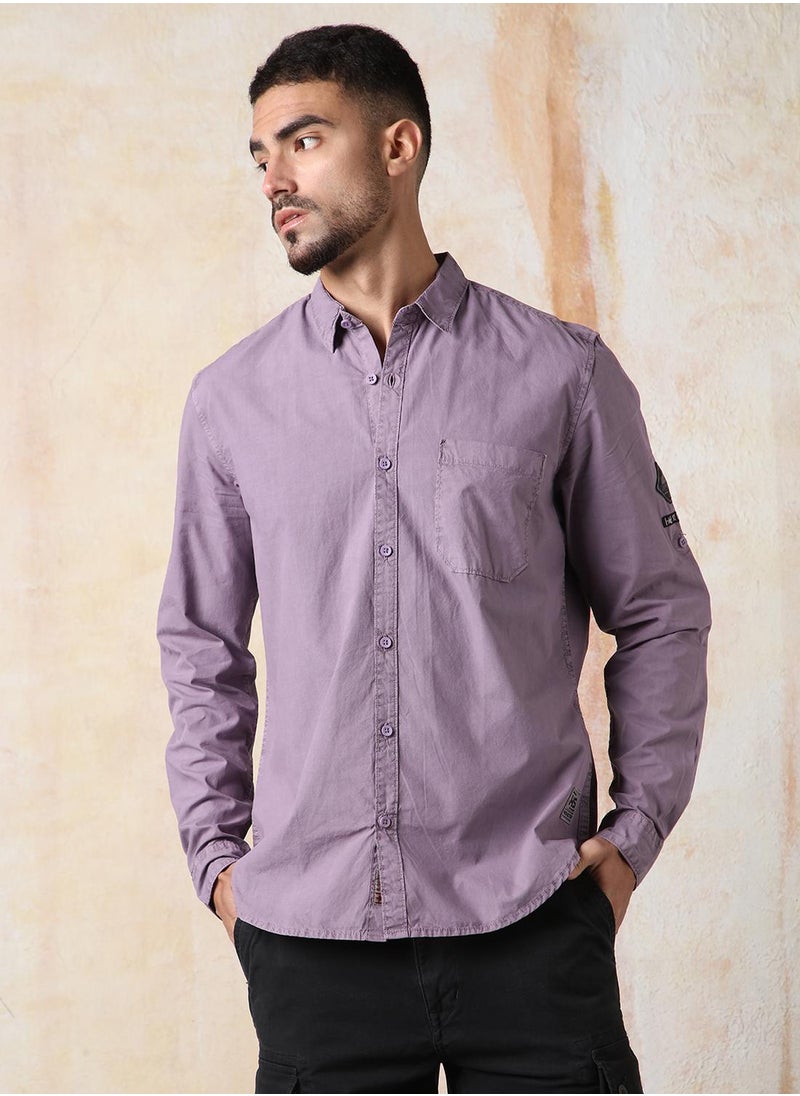 Men Regular Fit Spread Full Sleeve Solid Shirts - pzsku/ZCFE7B434E16FE5225DC0Z/45/1741610723/e8791b93-2674-494f-bbd8-937a22daab8e