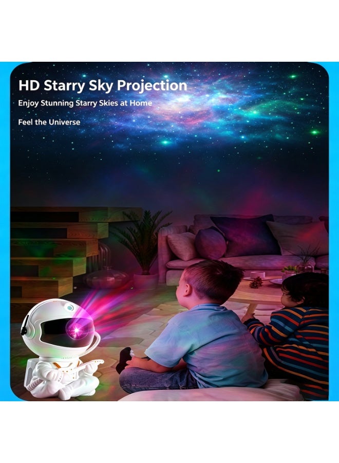 Astronaut Space Galaxy Projector Night Light, Remote Control Nebula Star Projector For Bedroom Ambiance, Perfect Gift For Kids Adults Family Home Decor,Gift For Family & Friends - Image 2
