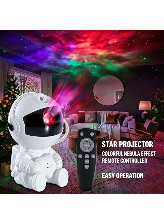 Astronaut Space Galaxy Projector Night Light, Remote Control Nebula Star Projector For Bedroom Ambiance, Perfect Gift For Kids Adults Family Home Decor,Gift For Family & Friends - Image 4
