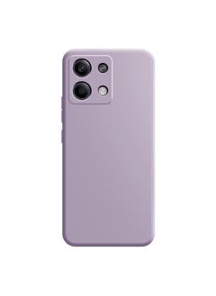 HuHa Case Cover For Xiaomi Redmi Note 13 5G Imitation Liquid Silicone Phone Case Light Purple 