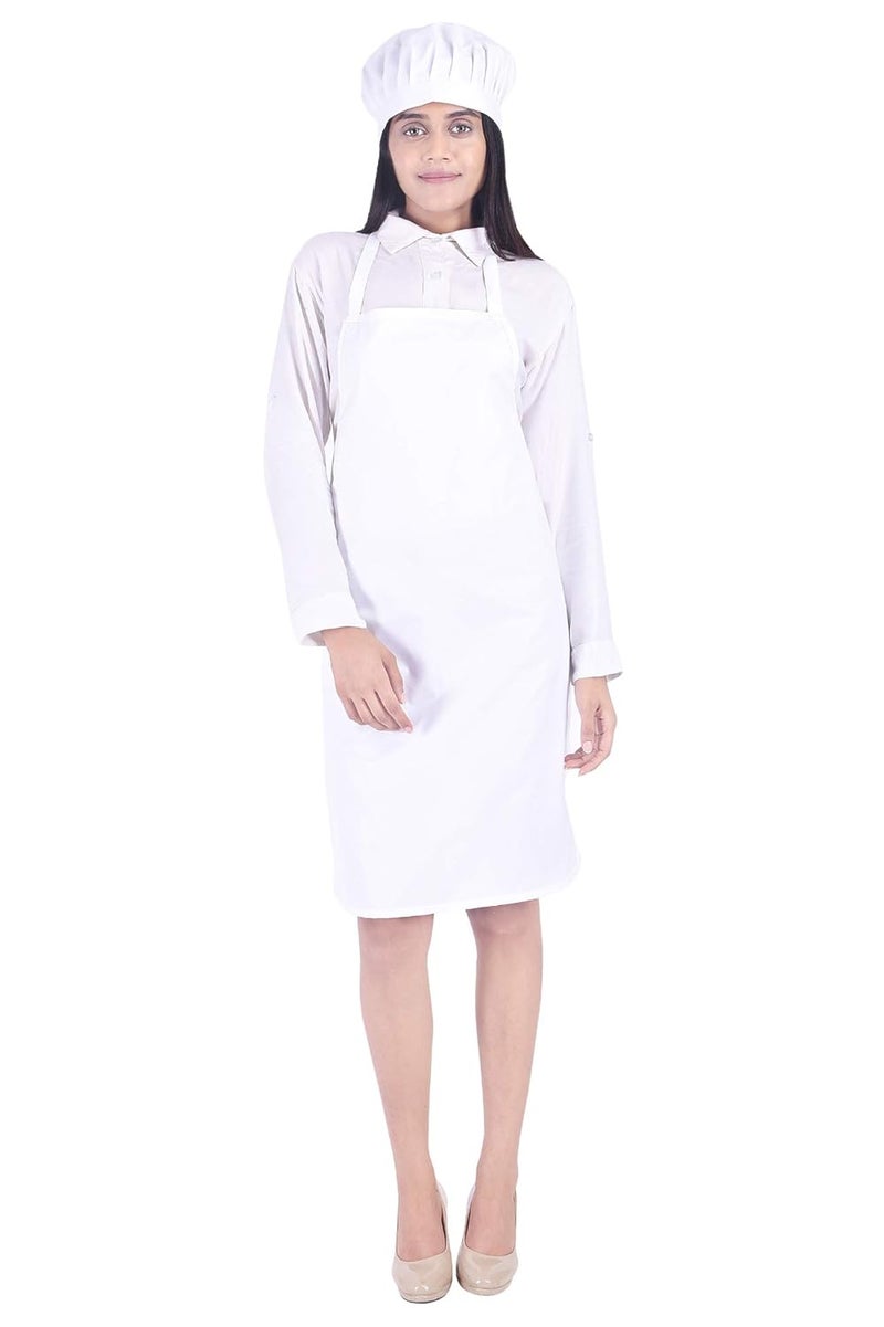 Switchon Switchon polystor multipurpose apron with cap Tie at back for size adjustablechefs apron