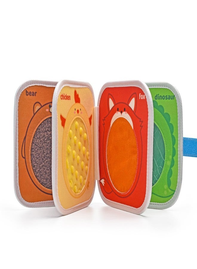 Qustikuri Animal Touch Book Textured Sensory Toy Felt Sensory Book for Autistic Children Disorder Toys Autism Sensory Products Tactile for Learning, Stimulation & Play - Image 4