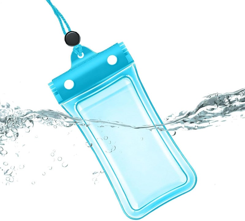 Genérico Waterproof Phone | Clear Touch Screen with Lanyard - Swimming Raincoat | for Diving, Swimming, Boating, Travel and Activities - Image 1