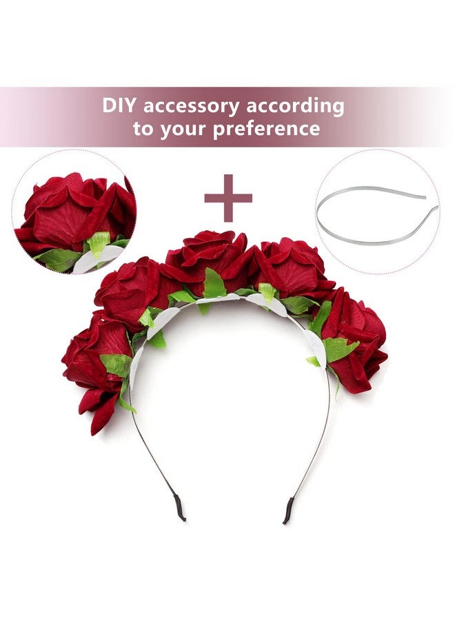 DealEachDay 24 Pieces Smooth Metal Headbands Blank Metal Headbands Diy Craft Wire Frame Hairband For Women Hair Accessory - Image 4