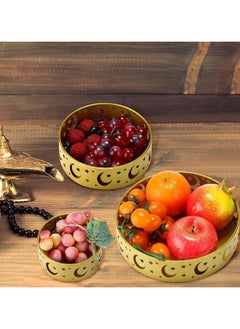 3 Pieces Ramadan Moon Plate Tray, Star Eid Mubarak Party Serving Tray, Dessert Food Storage Decoration for Home, Ramadan Islam Muslim Party Display Decor Supplies (Moon) - pzsku/ZCFE8526D2F2023D4DDF5Z/45/_/1736395188/d621d37f-f9e1-486b-9995-a4e526bd6e0c