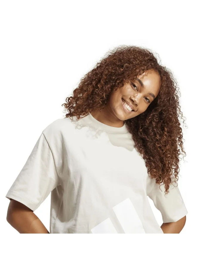 Adidas adidas W BL SJ BF T Grey Training T-SHIRTS for Women - 2XS
