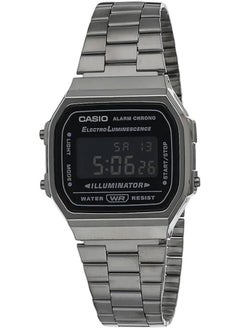 CASIO CASIO Vintage Stainless Steel Band Unisex Digital Watch - Silver  - Image 1