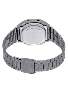 CASIO CASIO Vintage Stainless Steel Band Unisex Digital Watch - Silver  - Image 5