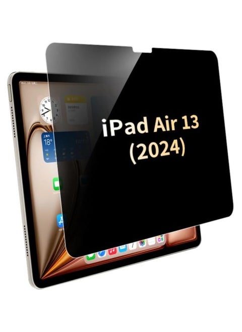 Privacy Screen Protector Compatible with iPad Air 13 Inch (M2) 2024/ iPad Air 6th Generation, Anti-Spy 9H Tempered Glass, Anti-Scratch, Bubbles Free