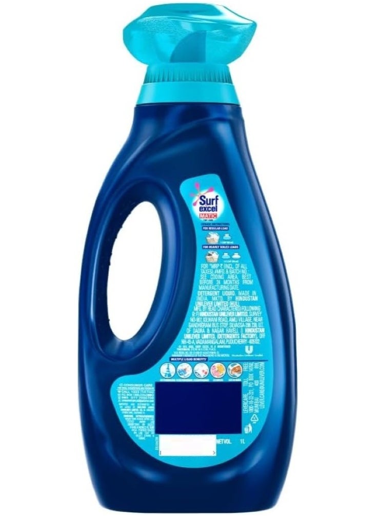 Matic Top Load Liquid Detergent 1 L
