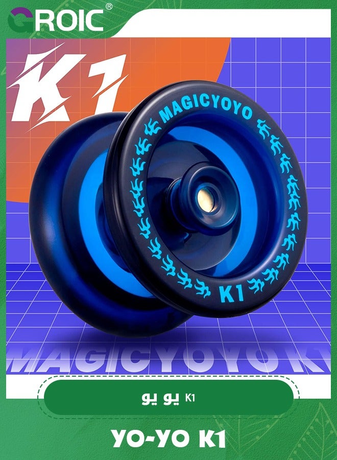 GROIC K1 Yoyo Responsive Yoyo for Kids, Yoyo Professional Fingerspin Trick, Dual Purpose Yo yo,Yoyo for Finger Spin Tricks Intermediate Play - Image 5