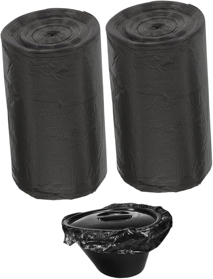 100 Pack Portable Toilet Bags Leak Proof Disposable Potty For Camping Indoor Outdoor Use - Image 1