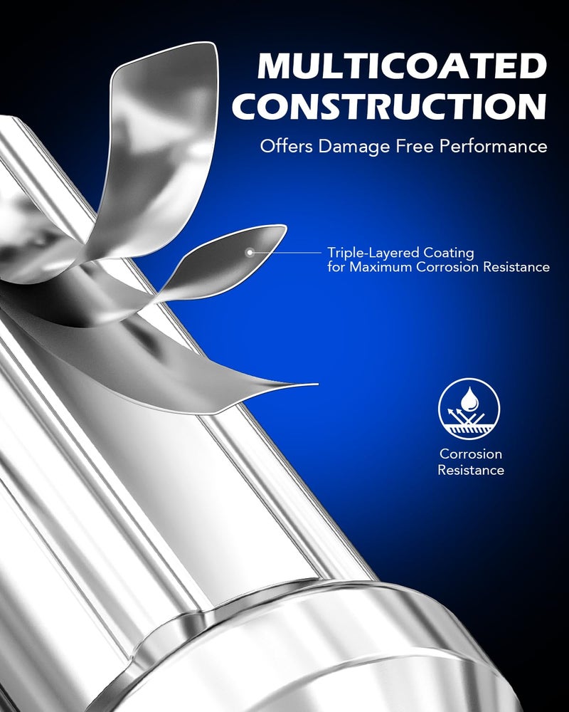 Orion Motor Tech 14x1.5 Lug Nuts Chrome 24 Piece, M14x1.5 Spike Lug Nuts Wheel Accessories Compatible with Chevy Ram Ford and GMC - Image 4