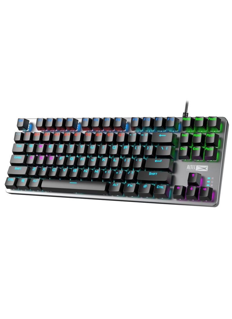 Altec Lansing - ALGK8404 Wired Gaming Keyboard Blue Switch - Image 1
