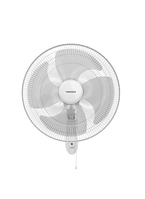 مروحة حائط تورنيدو 16 بوصة ، 4 ريشة ، أبيض TWF-16W