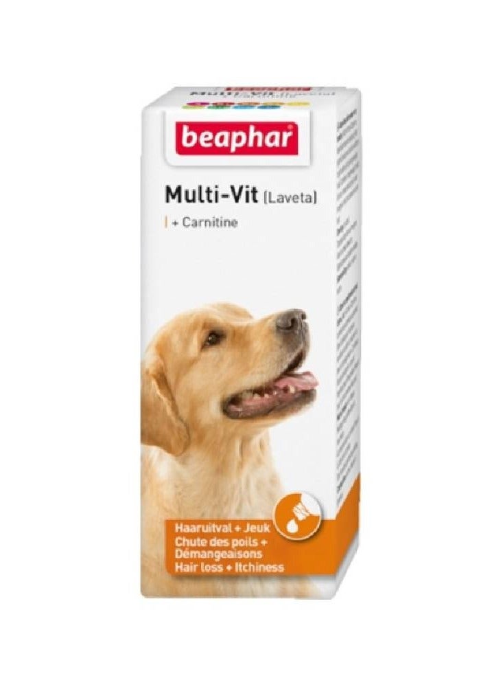 بيفار - فيتامينات متعددة مع الكارنيتين للكلاب - Image 1