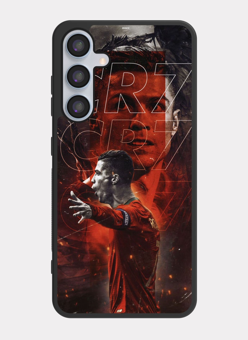 بكسلات كفر سامسونج جالكسي ايه 55 كرستيانو رونالدو احمر - Image 1