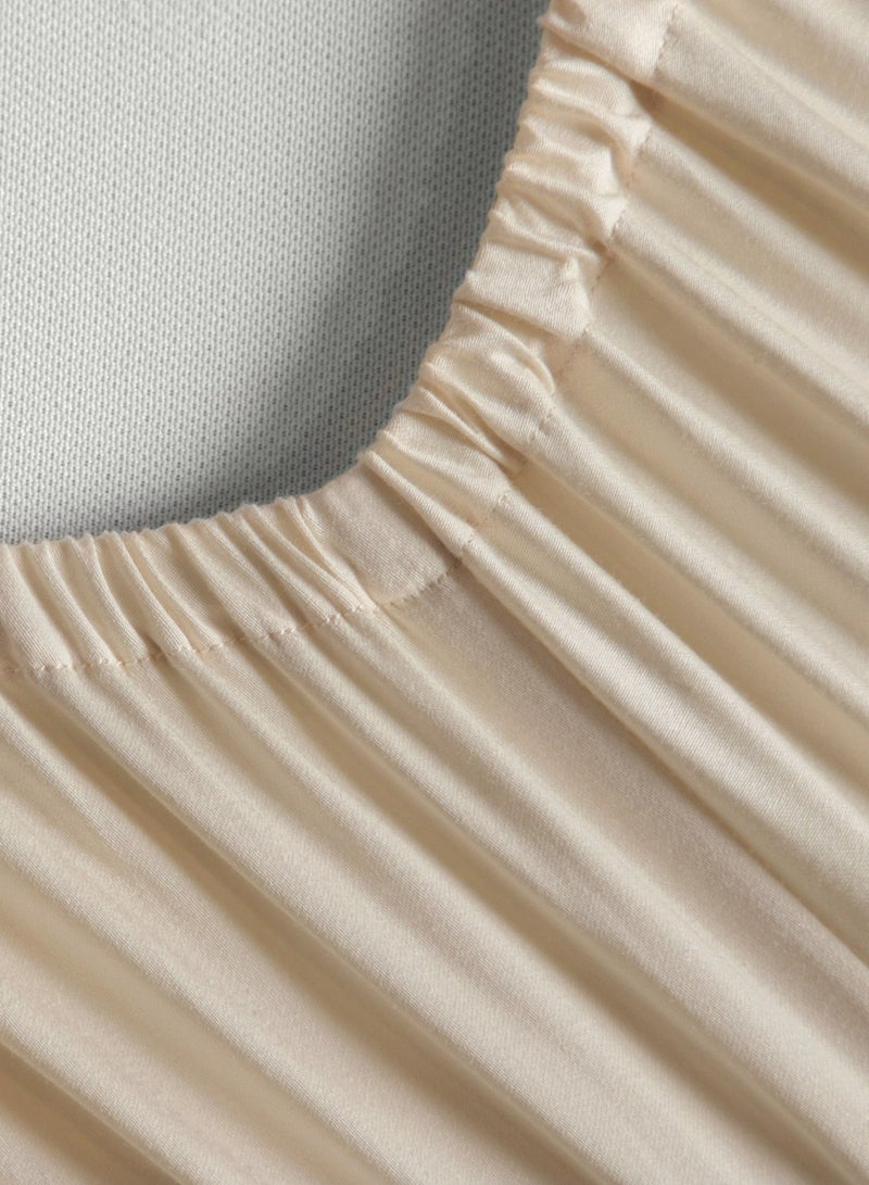 Askona Fitted Sheet 140x200 Askona Home Creme brulee - Image 2